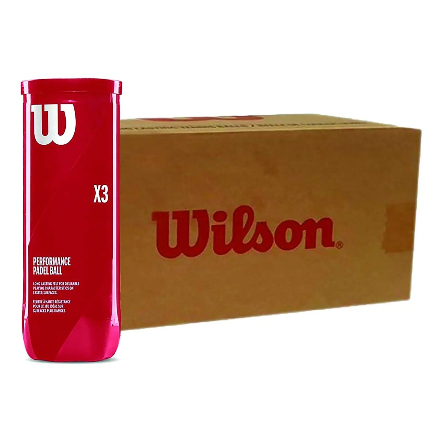 Wilson Padel X3 Box (24 Tubes of 3 Balls)